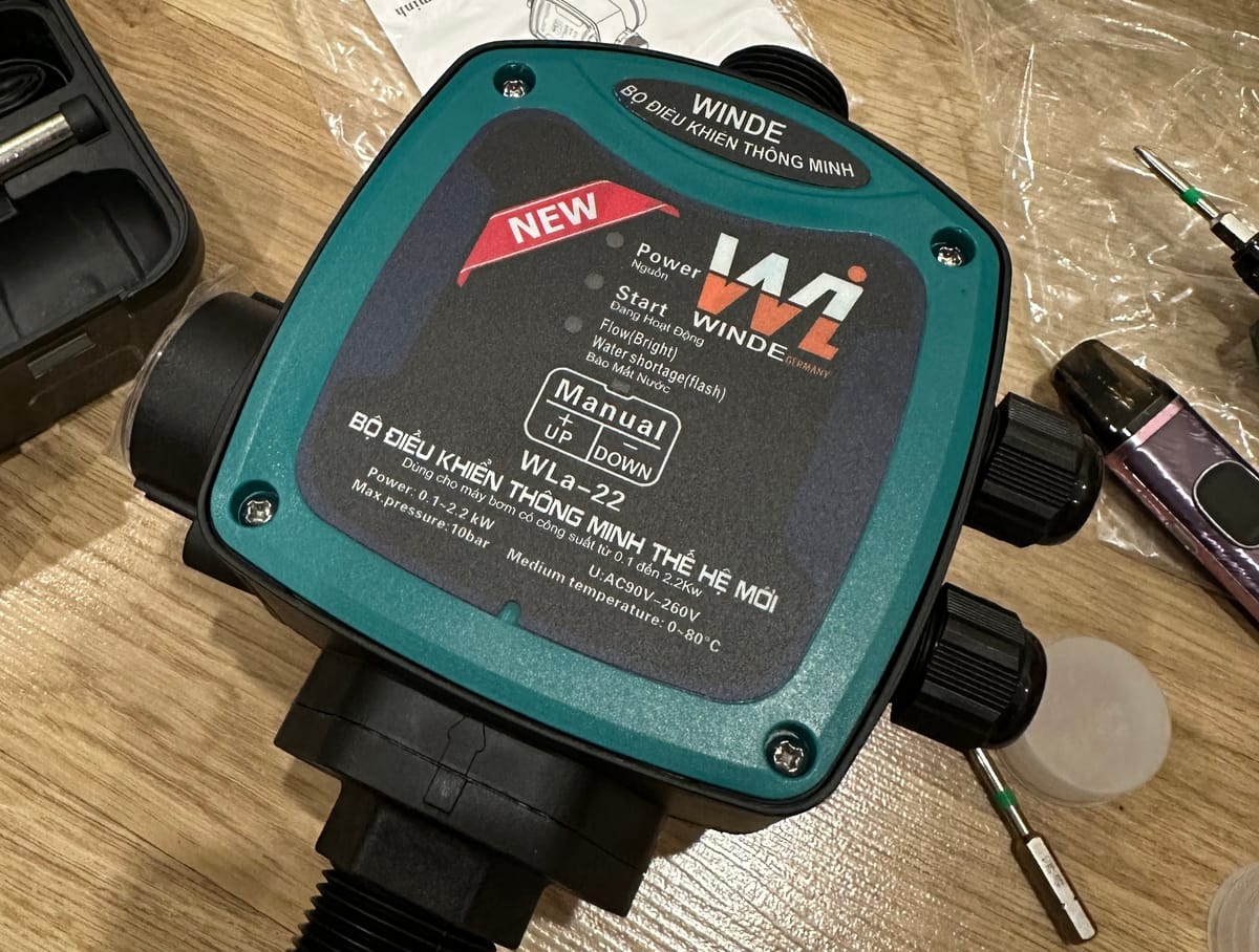 Cải thiện máy bơm tăng áp